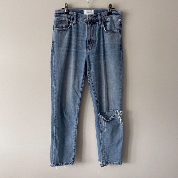 CURRENT/ELLIOTT Original Ankle Boyfriend Jeans Blue Womens 26 - Picture 11 of 11